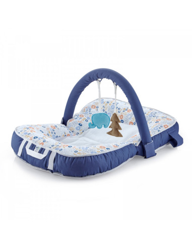 UP-bj_5241,Saltea multifunctionala BabyJem Sit and Play cu bara jucarii (Model: Dino)