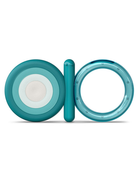 UP-8426420079532,Inel de dentiție cu apă Fluture, albastru, Suavinex