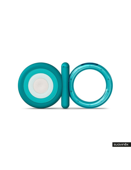 UP-8426420079532,Inel de dentiție cu apă Fluture, albastru, Suavinex