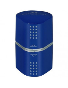 FC183801/ALBASTRU,Ascutitoare Faber-Castell Tripla Grip 2001, Albastru