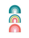 UP-8426420079488,Inel de dentiție din silicon Curcubeu, multicolor, Suavinex