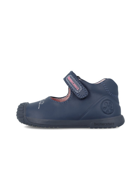 UP-241105-A-24,Pantofiori Primii Pasi pentru fetite Biomecanics, Bleumarin, Diverse marimi