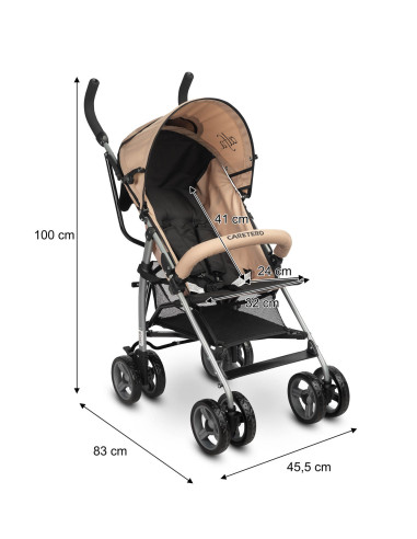 TERO-578,Carucior sport Caretero ALFA Purple (Mov)