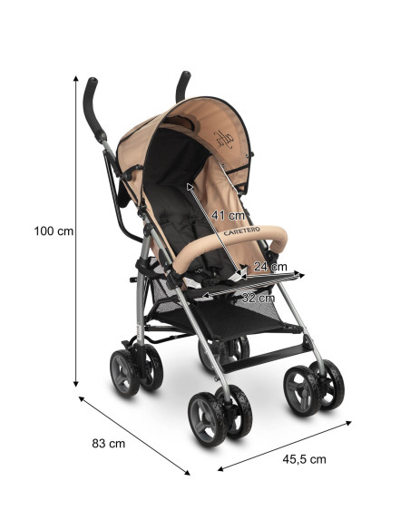 TERO-579,Carucior sport Caretero ALFA Navy (Bluemarine)