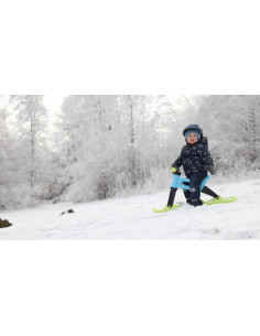 8595557517672,Bicicleta fara pedale Funny Wheels Rider SuperSport YETTI 3 in 1 Pink 2