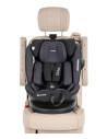 CRL-8808-HAGREY,Scaun auto rotativ 360° Carrello SIRIUS i-SIZE R129/03 40-150 cm ISOFIX+Top Tether Harbor Grey