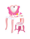 PL-06-047-PK2,Masuta de machiaj pentru copii Plisan Heart PL-06-047-PK2, Pink
