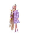 S105733640,Papusa Simba Steffi Love Flower Hair 29 cm cu accesorii