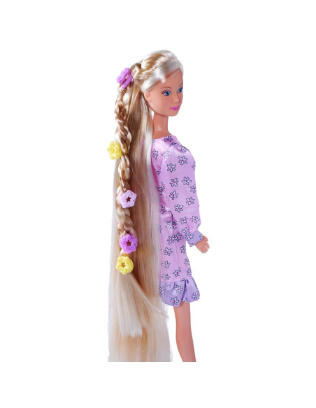 S105733640,Papusa Simba Steffi Love Flower Hair 29 cm cu accesorii