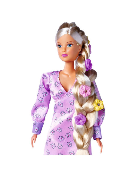 S105733640,Papusa Simba Steffi Love Flower Hair 29 cm cu accesorii