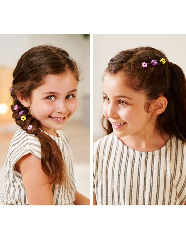 S105733640,Papusa Simba Steffi Love Flower Hair 29 cm cu accesorii