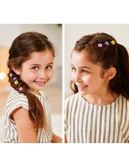 S105733640,Papusa Simba Steffi Love Flower Hair 29 cm cu accesorii
