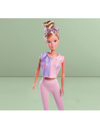 S105733619,Papusa Simba Steffi Love Hula Hoop 29 cm cu accesorii