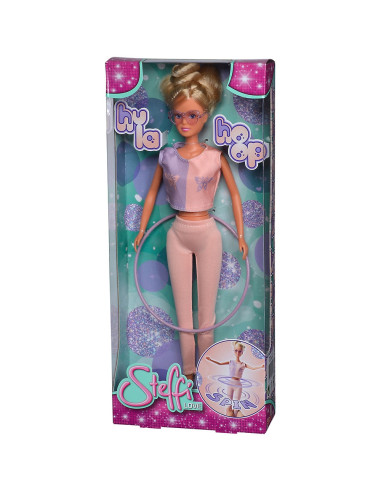 S105733619,Papusa Simba Steffi Love Hula Hoop 29 cm cu accesorii