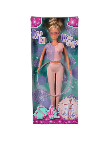 S105733619,Papusa Simba Steffi Love Hula Hoop 29 cm cu accesorii