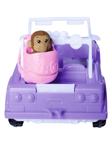 S105733648,Papusa Simba Evi Love Safari 12 cm cu masinuta, animale si accesorii