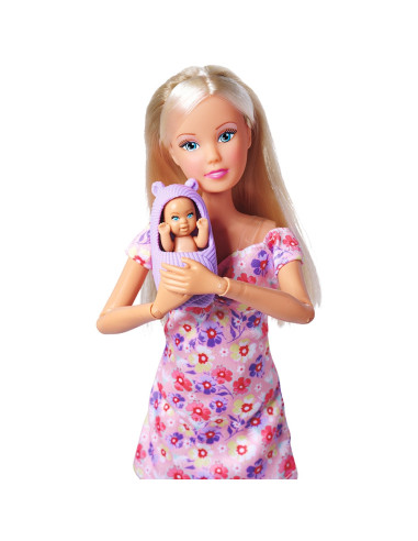 S105733680,Papusa Simba Steffi Love Hello Baby 29 cm cu accesorii