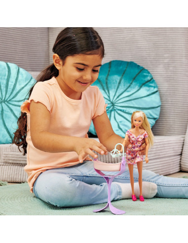 S105733680,Papusa Simba Steffi Love Hello Baby 29 cm cu accesorii