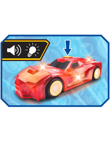 S203222002,Masina Jada Toys Marvel Light Hero Iron Man 1:32 15 cm