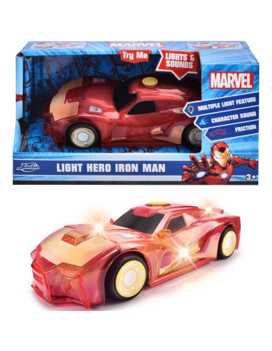 S203222002,Masina Jada Toys Marvel Light Hero Iron Man 1:32 15 cm