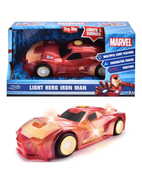 S203222002,Masina Jada Toys Marvel Light Hero Iron Man 1:32 15 cm