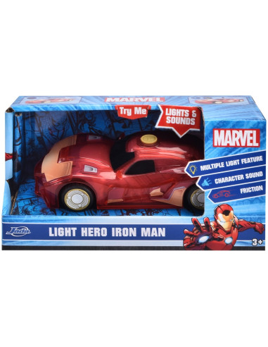 S203222002,Masina Jada Toys Marvel Light Hero Iron Man 1:32 15 cm