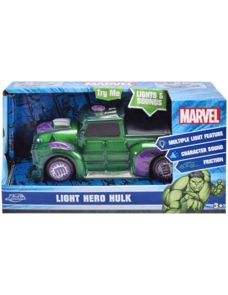S203222003,Masina Jada Toys Marvel Light Hero Hulk 1:32 15 cm