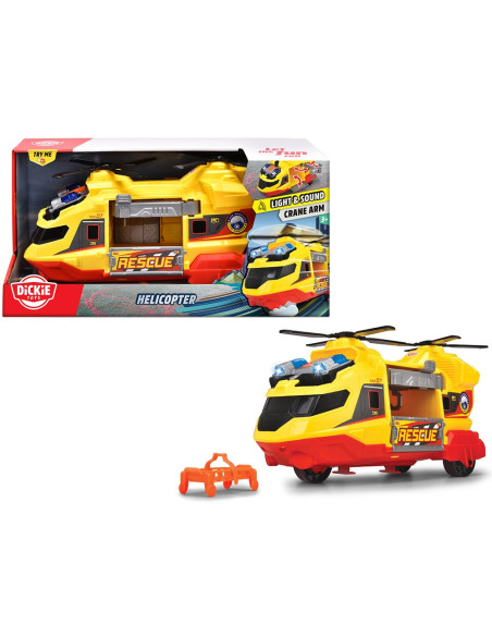 S203306023,Elicopter Dickie Toys Helicopter 30 cm cu lumini si sunete