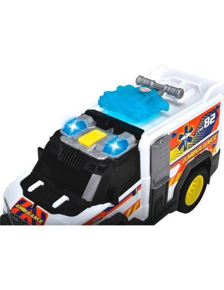 S203306024,Masina de ambulanta Dickie Toys Medical Responder 30 cm cu lumini si sunete