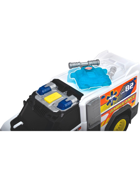 S203306024,Masina de ambulanta Dickie Toys Medical Responder 30 cm cu lumini si sunete
