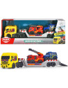 S203715020,Set Dickie Toys Micro Rescue Truck cu un camion de salvare si 2 vehicule