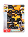 S203722015,Set Dickie Toys Construction Set cu 3 vehicule 16 cm