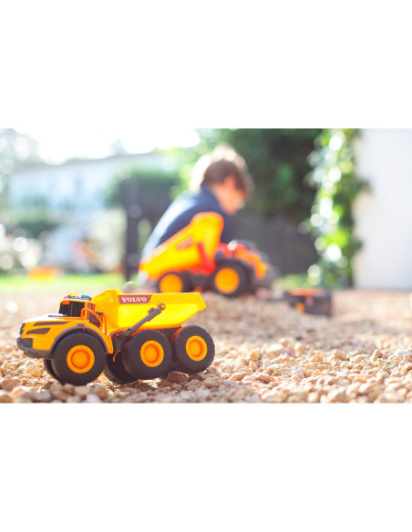 S203723007,Camion basculant Dickie Toys Volvo Articulated Hauler 23 cm cu lumini si sunete