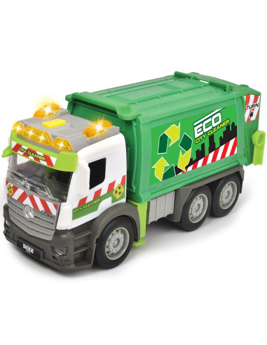 S203745014,Masina de gunoi Dickie Toys Action Truck Garbage 26 cm cu lumini si sunete