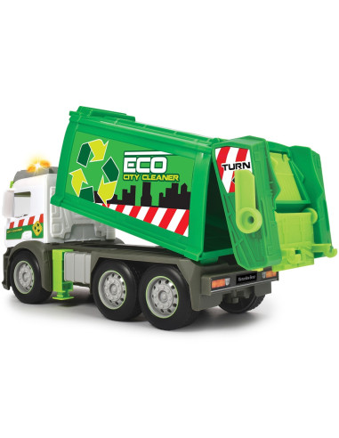 S203745014,Masina de gunoi Dickie Toys Action Truck Garbage 26 cm cu lumini si sunete
