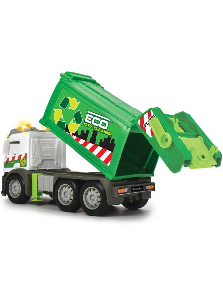 S203745014,Masina de gunoi Dickie Toys Action Truck Garbage 26 cm cu lumini si sunete