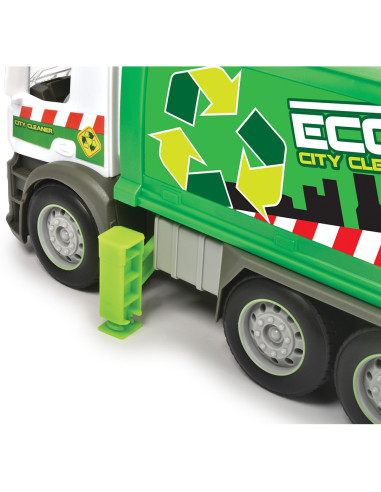 S203745014,Masina de gunoi Dickie Toys Action Truck Garbage 26 cm cu lumini si sunete