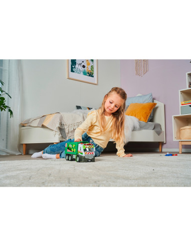 S203745014,Masina de gunoi Dickie Toys Action Truck Garbage 26 cm cu lumini si sunete