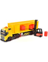 S203747018,Camion Dickie Toys DHL Heavy Truck 35 cm cu lumini si sunete