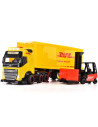 S203747018,Camion Dickie Toys DHL Heavy Truck 35 cm cu lumini si sunete