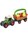 S204115010,Tractor Simba ABC Freddy Fruit Trailer 30 cm cu lumini, sunete, remorca si figurine