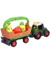 S204115010,Tractor Simba ABC Freddy Fruit Trailer 30 cm cu lumini, sunete, remorca si figurine