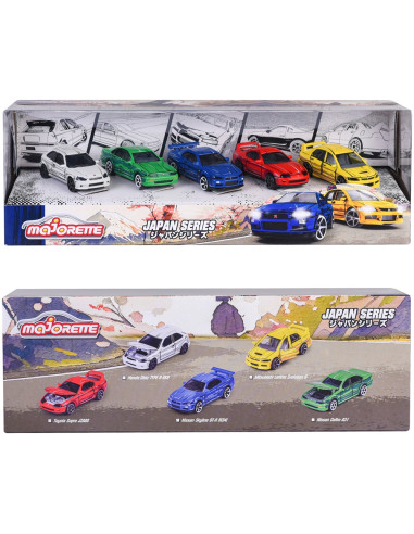 S212051031,Set Majorette Japan Series cu 5 masinute