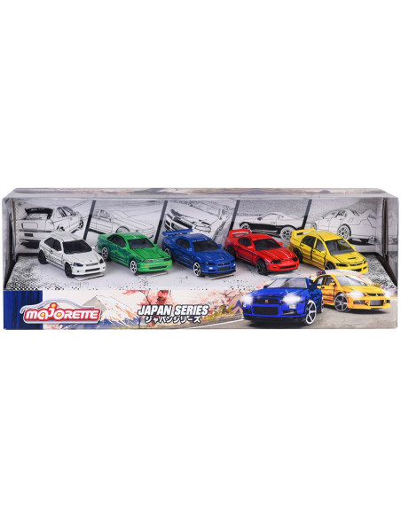 S212051031,Set Majorette Japan Series cu 5 masinute