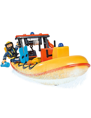 S109252571038,Barca Simba Fireman Sam Neptune 20 cm cu figurina si accesorii