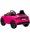 ELKAUQ8R24P,Masinuta electrica Chipolino Audi RS Q8 cu scaun din piele si roti EVA pink