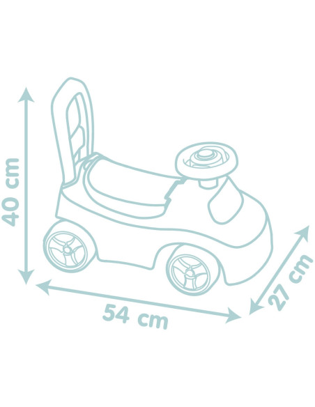 S7600140503,Masinuta Smoby Auto verde