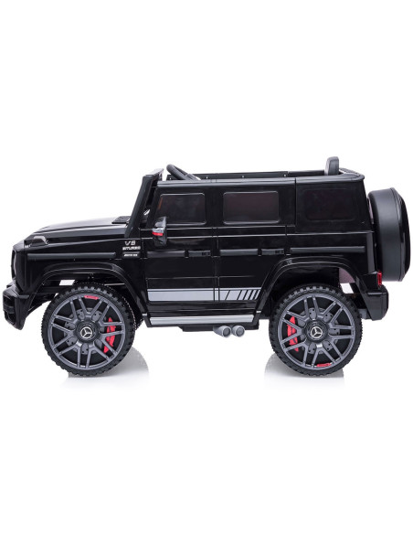 ELJG63MB23B,Masinuta electrica Chipolino SUV Mercedes G63 AMG cu scaun din piele si roti EVA black