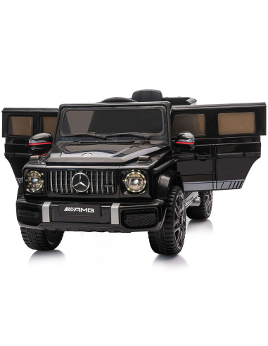 ELJG63MB23B,Masinuta electrica Chipolino SUV Mercedes G63 AMG cu scaun din piele si roti EVA black