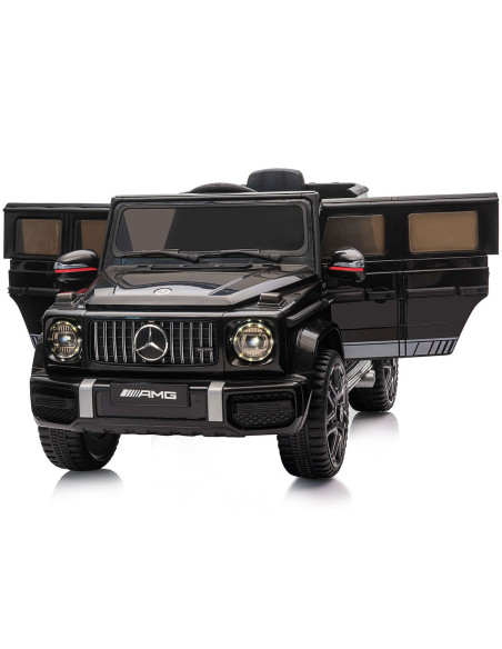 ELJG63MB23B,Masinuta electrica Chipolino SUV Mercedes G63 AMG cu scaun din piele si roti EVA black